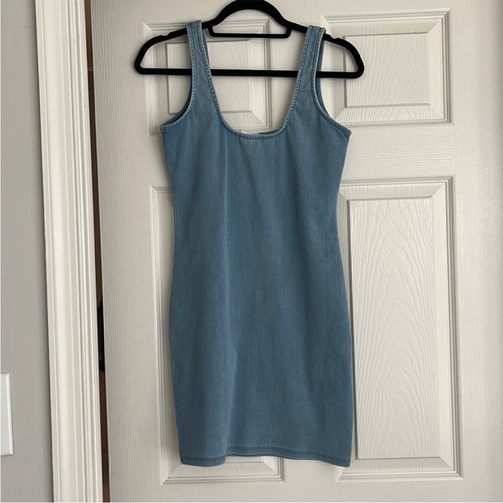 EUC - Good American Light Blue Mini Dress